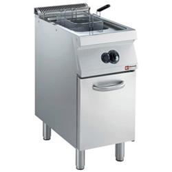 Friteuse gaz cuve en Y 15 litres - brûleurs extérieurs sur armoire - AGA G17/F15A4_0