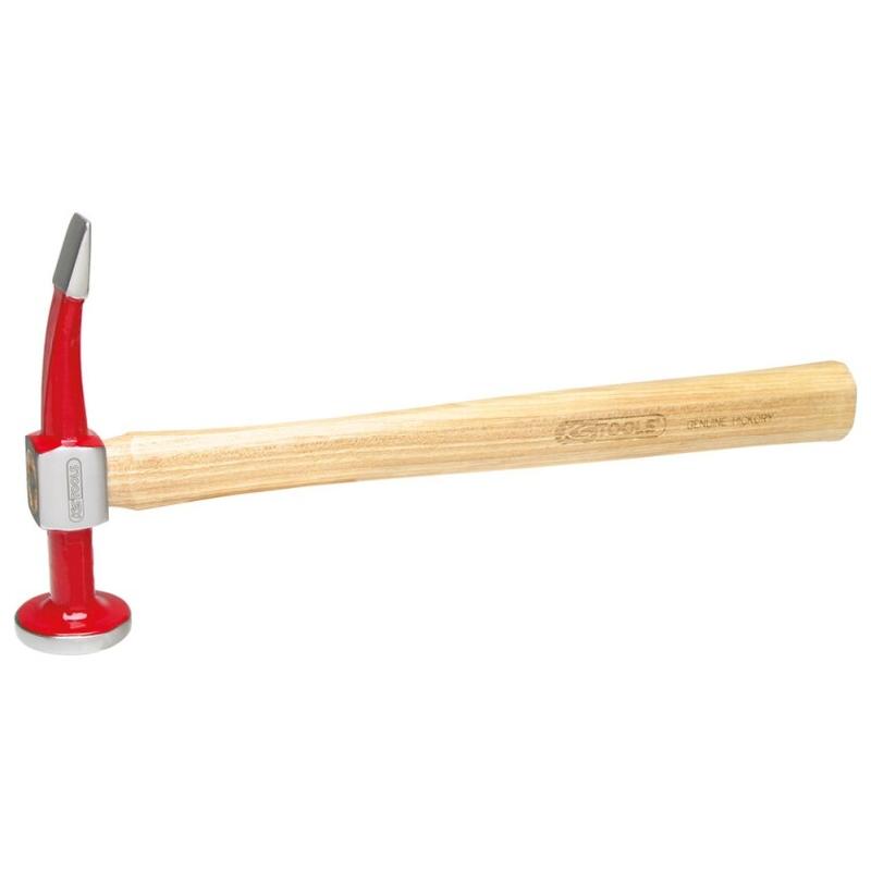 KS Tools Marteau de carrossier - tête ronde/panne courbée - 4042146152768_0