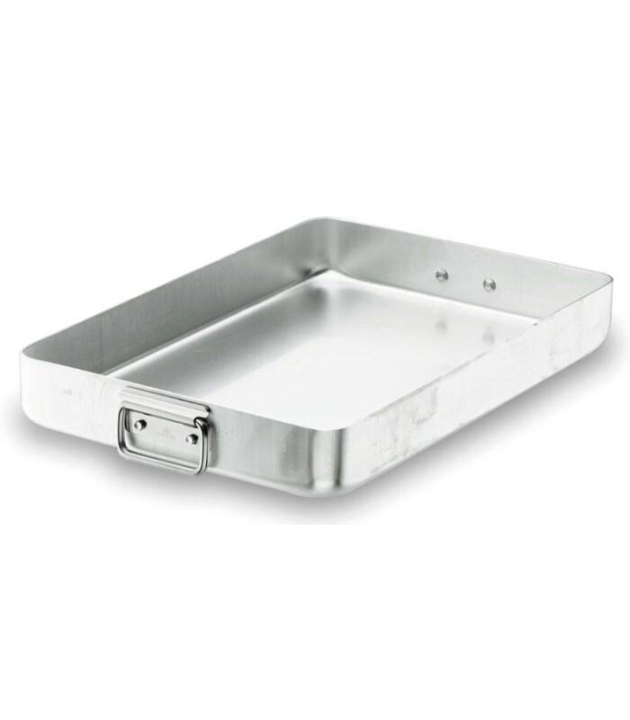 Lacor rôtissoire CHEF-ALUMINIUM 60x40 poignées rabattables pour la restauration professionnelle 20560A - aluminium 20560A_0