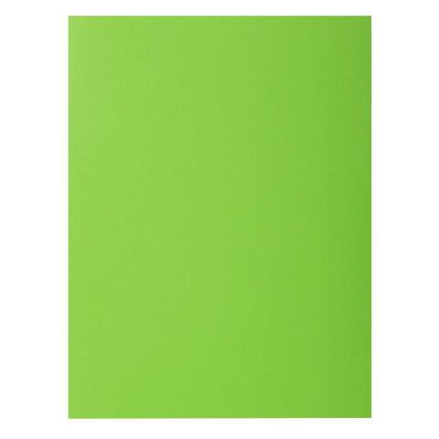 LOT DE 5 - PAQUET DE 50 CHEMISES 2 RABATS ROCK''S 210 - 24 X 32 CM - VERT