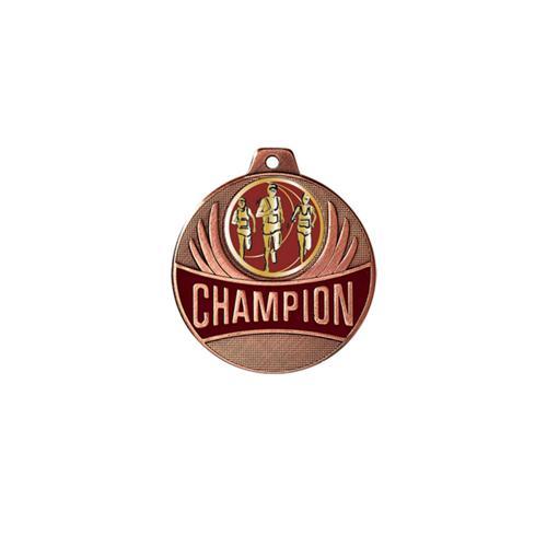 MÉDAILLE COURSE À PIED - CHAMPION - 50MM