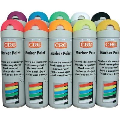 PEINTURE DE MARQUAGE MARKER PAINT JAUNE (MAT) 500 ML CRC 10154-AA