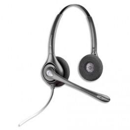 PLANTRONICS CASQUE SUPRA PLUS WIDEBAND HW261 VOCAL BINAURAL + CABLE TÉLÉPHONIQUE U10P