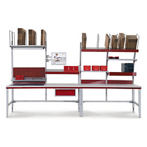 PLATEAU AVEC COUVERTURE INOX 2000MM