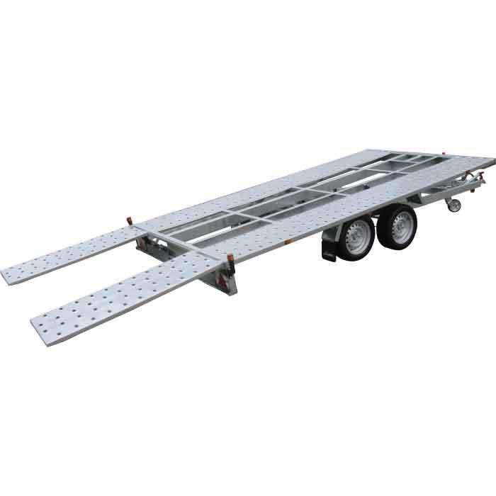 Porte-voiture 2700kg - roues dessous - rampes 53x140cm - Réf. 43720 - Marque Lider_0