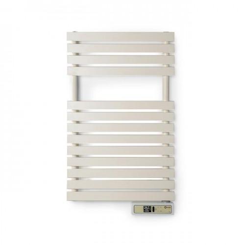 RADIATEUR SÈCHE-SERVIETTES ÉLECTRIQUE - 500 W - SÉRIE D - BLANC PERLÉ ROINTE