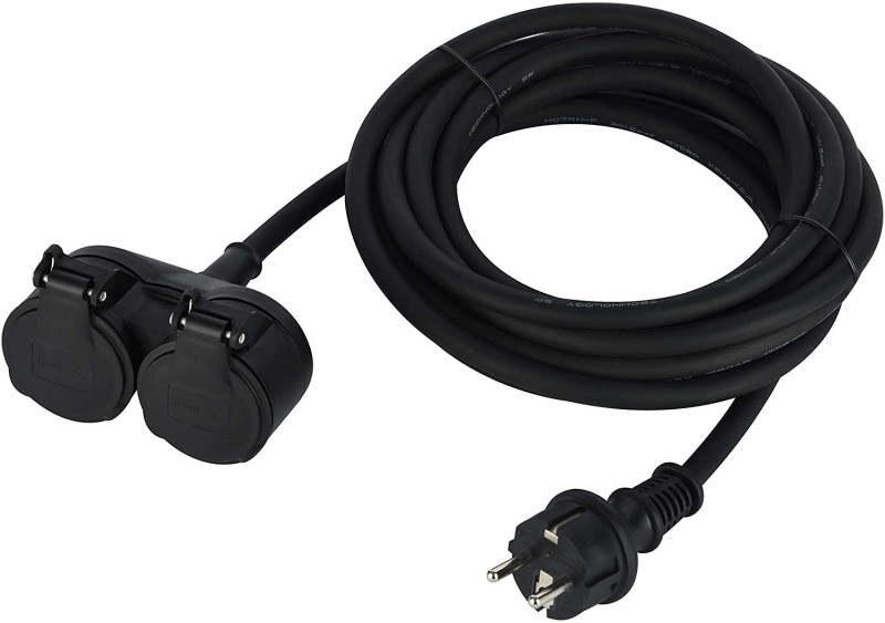Rallonge professionnelle biplite 2 prises longueur 5m (208482)_0