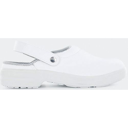 SABOT DE SÉCURITÉ EN MICROFIBRE BLANC POINTURE 46 - NORDWAYS