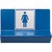 SIGNALÉTIQUE BRAILLE 3D TOILETTES FEMMES