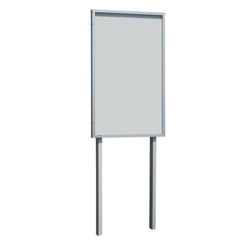 SUPPORT VITRINE EXTÉRIEURE AVEC PORTE BATTANTE - AME