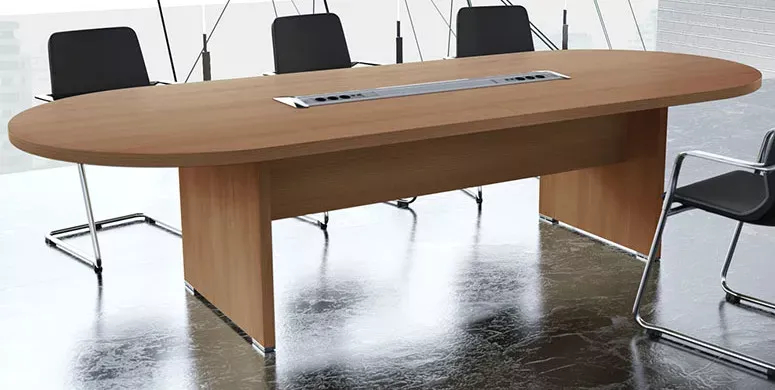 Table de réunion ovale jusqu'à 24 personnes So Cadix_0