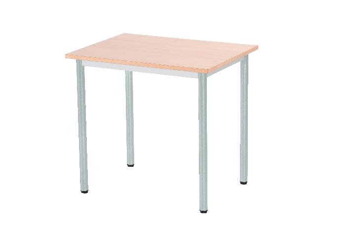 TABLE T\'SUP PLATEAU 80 X 60 CM STRATIFIÉ - T4 - PIÉTEMENT GRIS - MANUTAN COLLECTIVITÉS