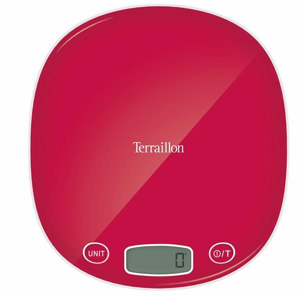 TERRAILLON balance 5 kg - macaron+ - macaron framboise - 034-1214336_0