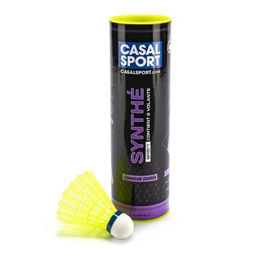 VOLANTS DE BADMINTON - CASAL SPORT - SYNTHÉ JAUNE
