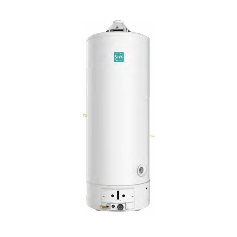 CHAUFFE-EAU GAZ SOL CHEMINÉE TES X (SGA X) ARISTON STYX 193 LITRES - BLANC