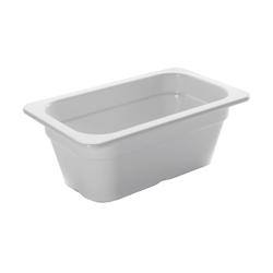 Bac Gastro GN 1/4 Mélamine - Profondeur 65 mm - 1,9 L - Lacor - blanc 66465E_0