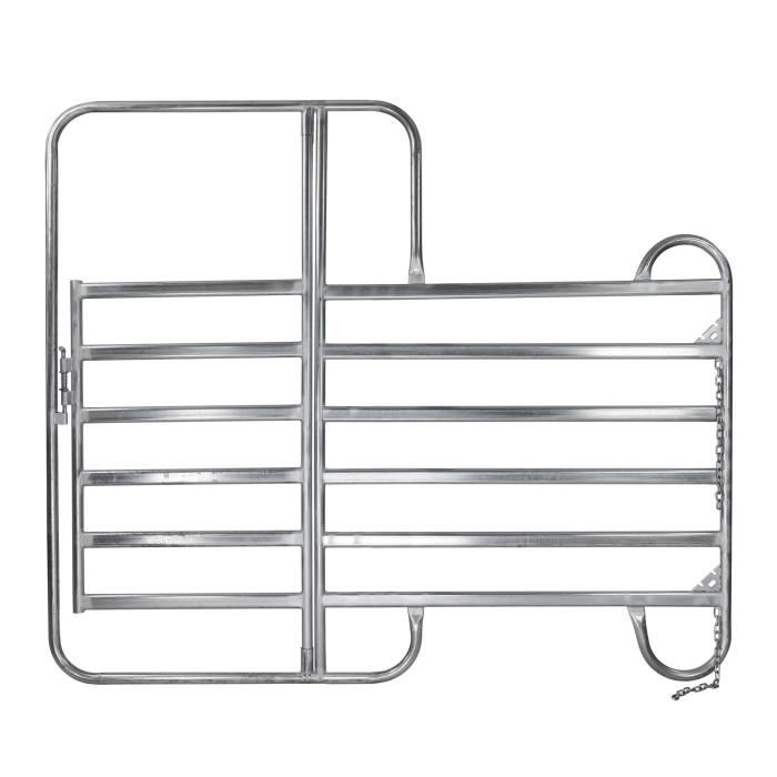 Barrière de prairie avec portail dwp 210 t_0
