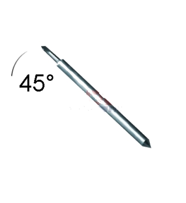 Boîte de 3 lames de découpe 45° pour plotter PromaCut - spécial vinyles thermocollants FLEX et FLOCK_0