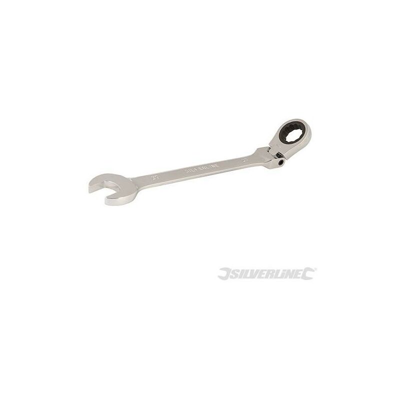 Silverline 598522 Cl/é mixte /à cliquet /à t/ête droite 15 mm