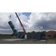 Silo à ciment CS-50 avec options boulonnées ou soudées