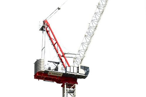 CTL 272-18 - Grue à tour à flèche relevable Terex - Capacité de levage max. 18 t (19,8 t US) - Flèche 61 m_0