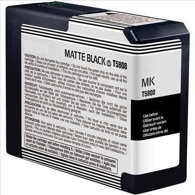 Epson - Cartouche d'encre pigmentaire mat black pour traceur Stylus Pro 3800/3880 - 80ml_0