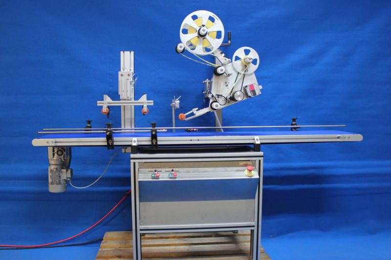 Étiqueteuse automatique par dessus à rabat - esa - cadence jusqu’à 60 produits/min_0