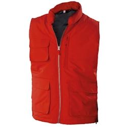 Gilet sans manches Bodywarmer matelassé WK. Designed To Work rouge T.3XL WK Designed To Work - XXXL rouge polyester 3663938067438_0