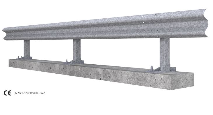 H2-w4 pab ce p 2 ondes - glissière de sécurité - marcegaglia buildtech - barrières pour bordure pont_0