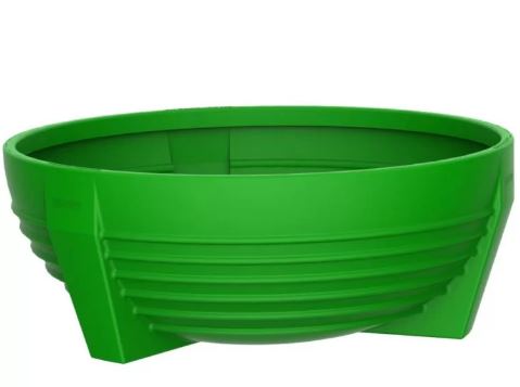 Jardinière Futura en polyéthylène - coloris au choix - 182 litres - 8,5 kg_0