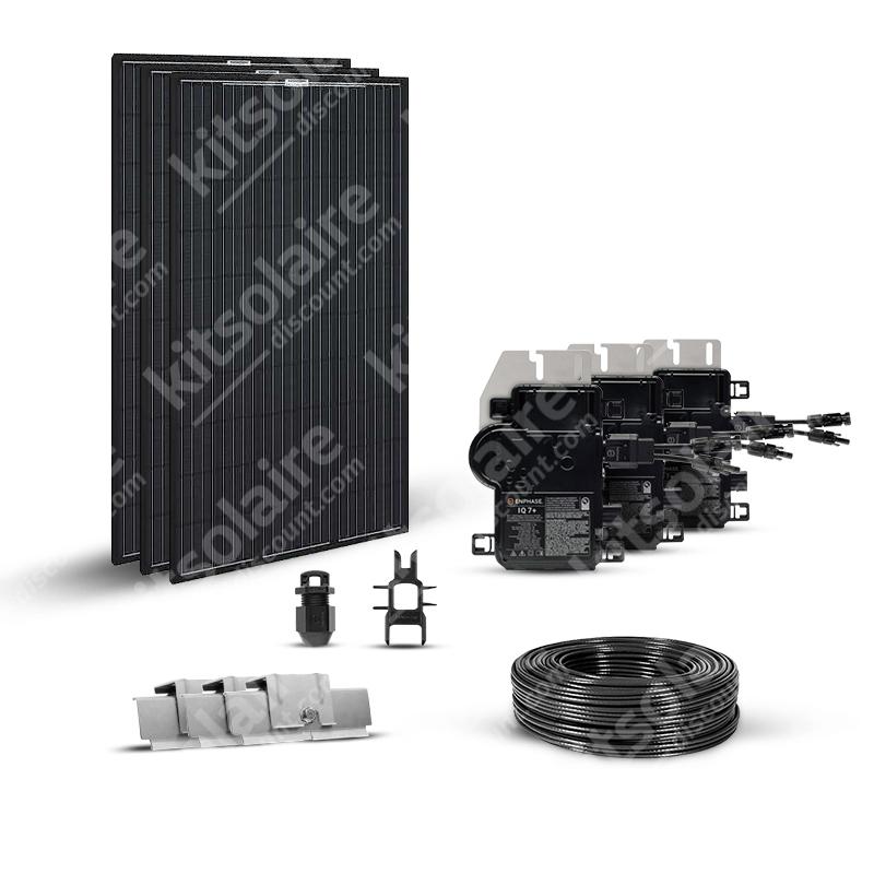 Kit solaire 990W 230V autoconsommation - Enphase Energy avec micro-onduleurs et panneaux 330Wc_0