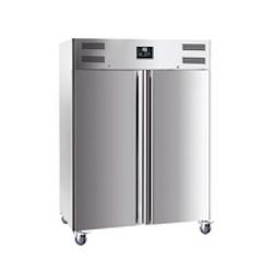 L2G - GN1410BT - armoire refrigeree inox, 2 portes, -18/-22°c ventile, gaz r290, 6 gr. Gn2/1, roulettes ø100 mm - GN1410BT_0