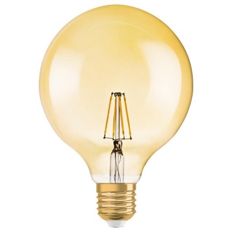 Lampe led globe vintage 1906 7w e27 2500°k non gradable_0