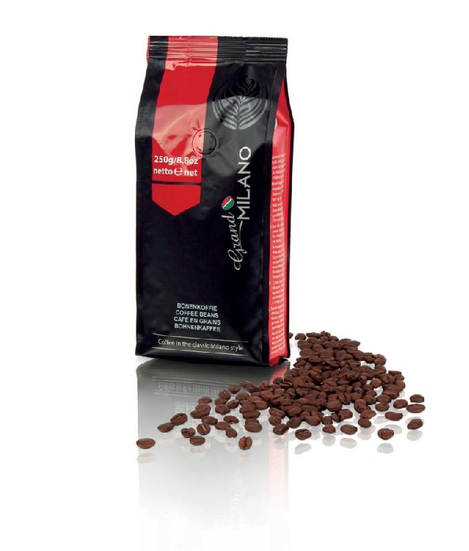 Miko® Grand Milano - Café en grains Expresso 100% Arabica - paquet 250g_0