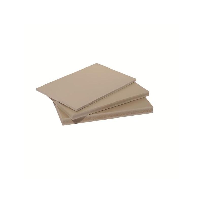 PANNEAU FIBRE COMPOSITE PLAT ET LISSE (2 COLORIS) - COLORIS - BEIGE (SABLE), EPAISSEUR - 5 MM, LARGEUR - 122 CM, LONGUEUR - 250 CM, SURFACE COUVERTE EN M² - 3.05_0