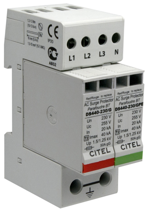Parafoudre triphasé de type 2 - DS440 - Protection pour réseaux triphasés au TGBT_0