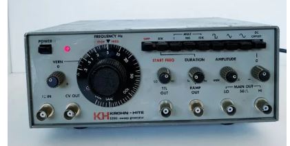 1200 - Générateur de fonctions Krohn Hite - 0,2 Hz à 3 MHz - Générateurs de signaux_0