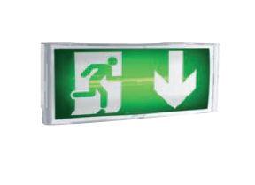 Éclairage de sécurité BAES évacuation haute visibilité - 120 lumens secteur présent et 450 lumens en cas de coupure_0