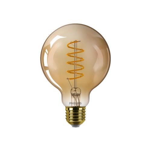 AMPOULE LED - 4W - E27 - GLOBE - AMBRÉE PHILIPS
