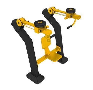 Appareil de musculation extérieur - CHEST PRESS - HE-1 pour renforcement des bras et de la poitrine_0
