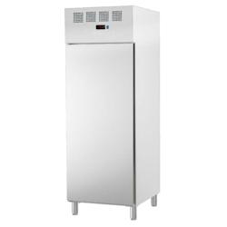 Armoire frigorifique 1 porte 530x650 gn 2/1 ou 400x600 - 700x820x2010 mm - 240 W 230/1V - 73399509 Eurast - gris inox 73399509_0