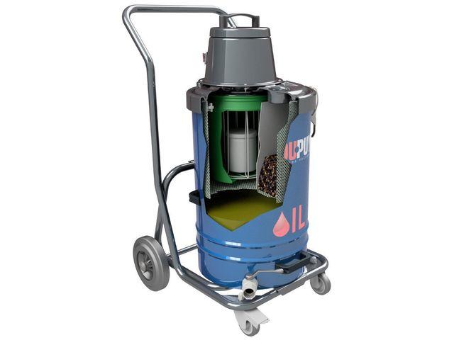 Aspirateur industriel huile et copeaux - récupération de liquides et déchets - usage atelier_0