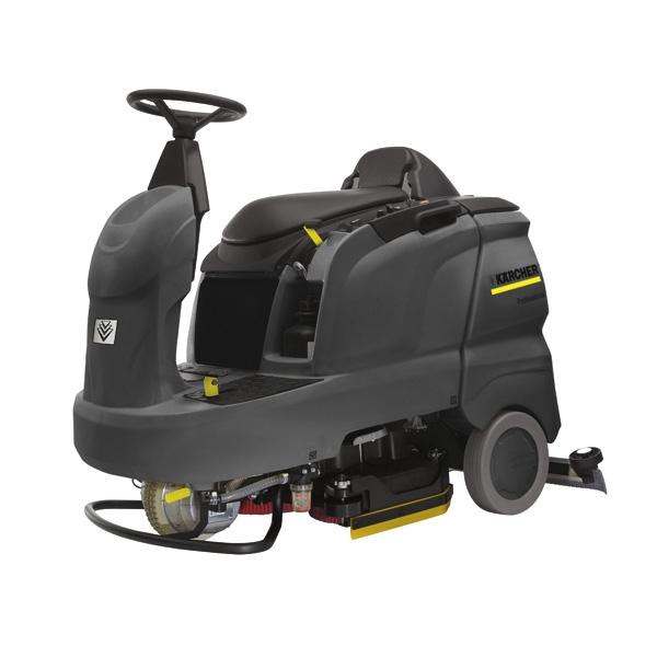 Autolaveuse autoportée Karcher B 90 R à batterie - largeur de travail 550 mm - cuve 90L eau propre / 90L eau sale_0