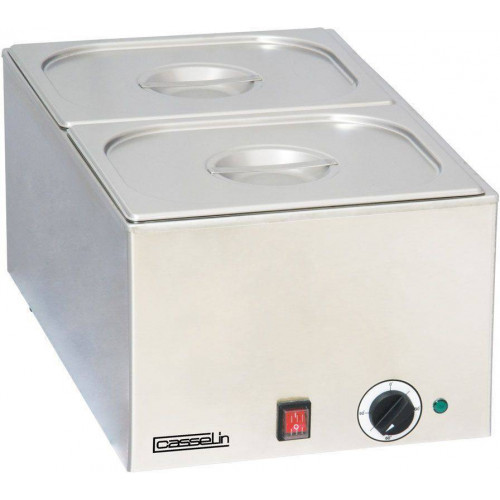 BAIN MARIE PROFESSIONNEL AVEC 2 X GN 1/2