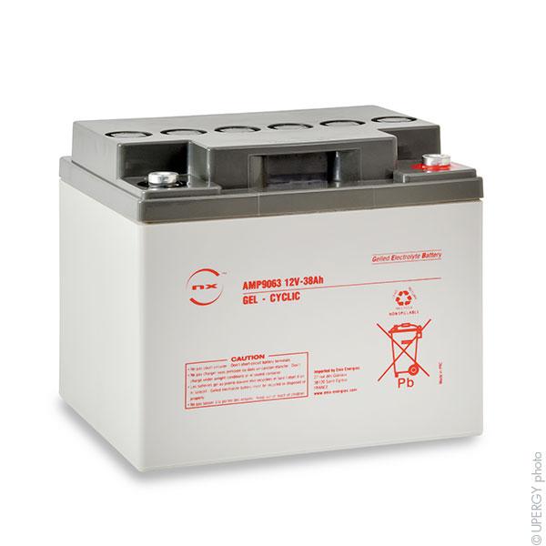 BATTERIE PLOMB ETANCHE GEL NX 38-12 CYCLIC 12V 38AH M6-F_0