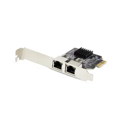 Carte Réseau PCIe Gigabit à  2 Ports, Carte NIC PCI Express 10/100/1000Mbps, Double Realtek RTL8111H,_0