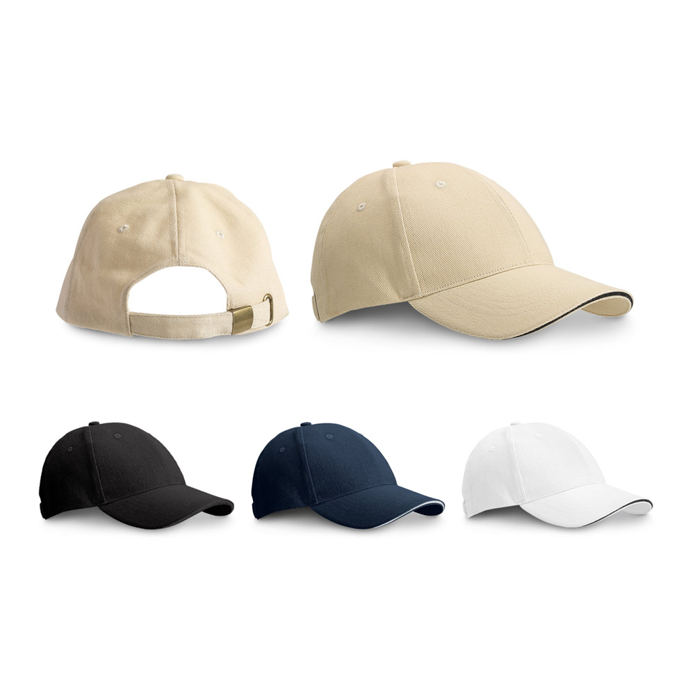 Casquette sandwich 100% coton (260 g/m²) - 99412 CHRISTOPHE_0