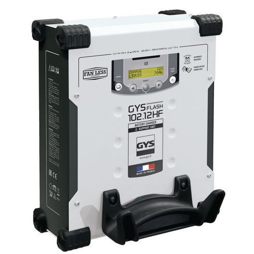 CHARGEUR DE BATTERIE GYSFLASH 102.12 HF (CÂBLES 5 M)