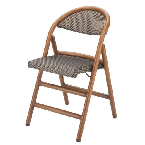 Clack - 331 - Chaise pliante Antiga en aluminium - Design italien - Résistante et compacte_0