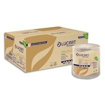 COLIS DE 6 ROULEAUX ESSUIE-MAINS ECONATURAL HAVANE, 2 PLIS, NON PRÉDÉCOUPÉ, L155 MÈTRES